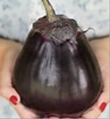 Meatball Eggplant Seeds EG75-10_Base