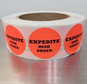 Expedited Rush Order Expedited Label