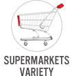 Supermarkets Variety