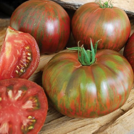 Pink Berkeley Tie Dye Tomato Seeds