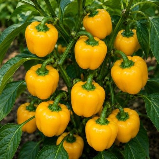 Miniature Yellow Bell Pepper Seeds